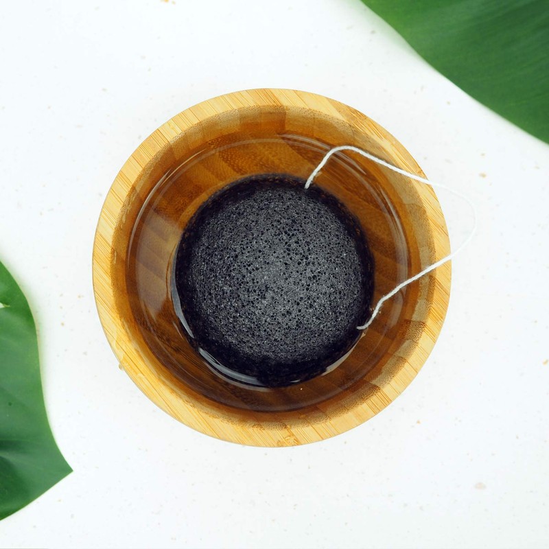 Konjac Charcoal Facial Sponge