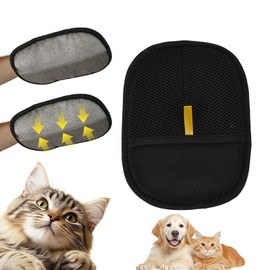 Pet Hair Remover Gloves for Cats & Dogs, Electrostatic Pet Hair Removal Gloves Brush for Pets Hair, Pet Hair Clean Up，Pet Hair Remover for Furniture