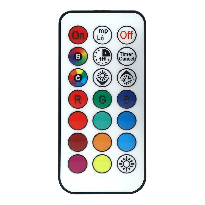 45W LED RGB Bulb Light Colorful Changeable Remote Control Lamp