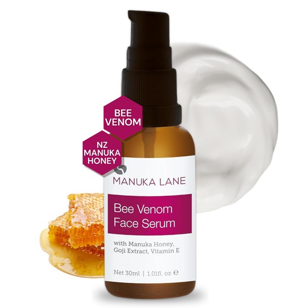 Bee Venom Face Serum for Face and Neck with Manuka