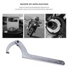 D2D Adjustable 115-170mm Hook Wrench C Spanner Tool Motorcycle Suspension