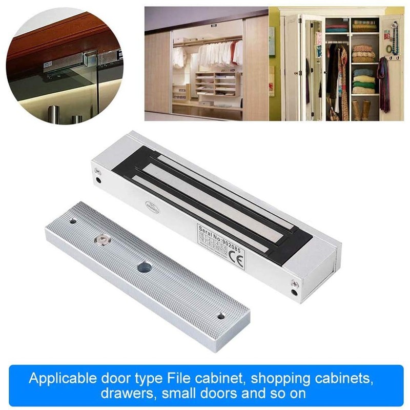 AUTENS Electric Magnetic Electromagnetic Door Lock 12V Fail-Safe NC Mode