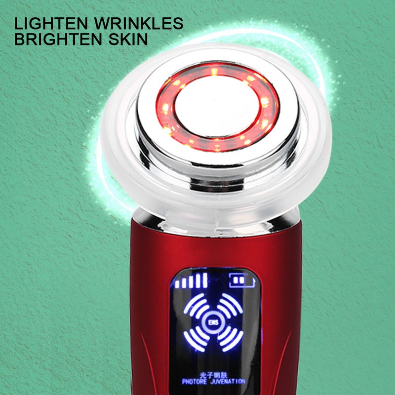 Color Light Skin Rejuvenation Machine Ion Skin Cleaning Serum Import