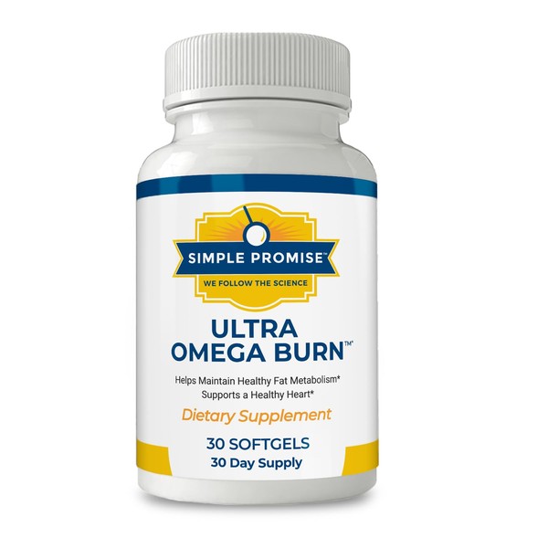Simple Promise Ultra Omega Burn - Omega-7 Supplement with Pure