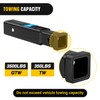 Nilight Trailer Hitch Receiver Extender Adapter Reducer 2 to 1-1/4
