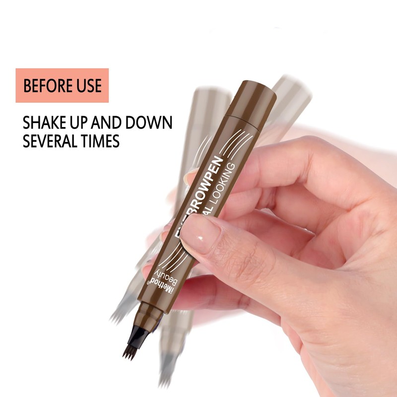 iMethod Eyebrow Pen - Upgrade Eyebrow TattooPen, Eyebrow Makeup, Long