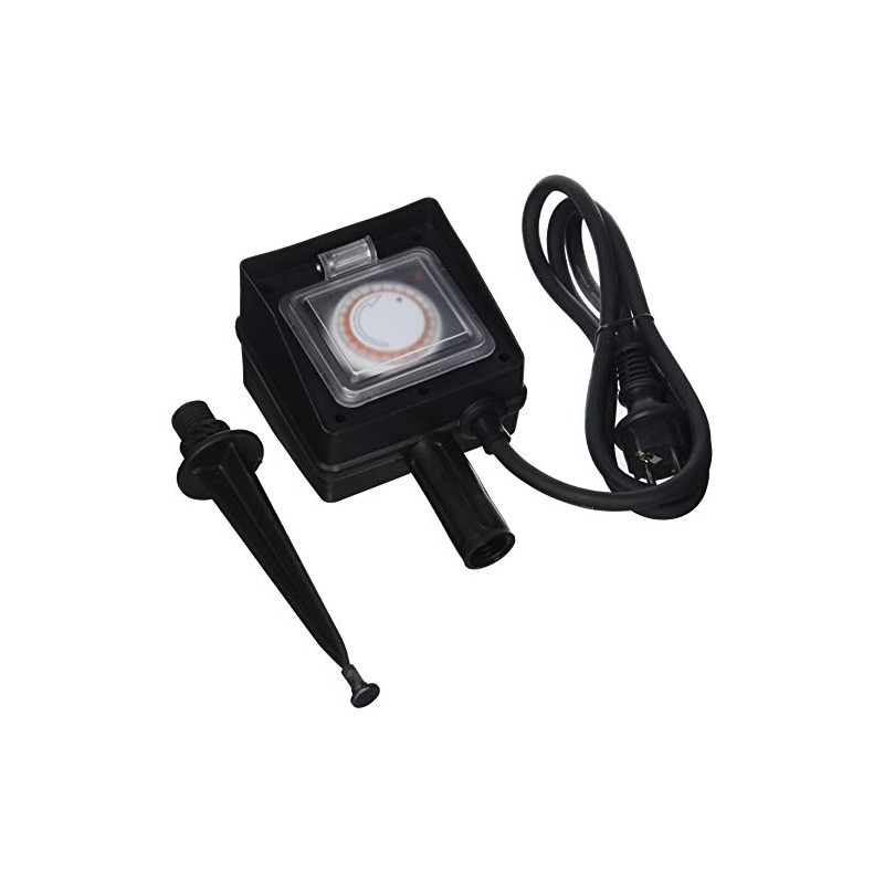 UNITEC Ground Spike with Double Socket and Mechanical Timer