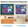 BOHEMIABY Circle Time Learning Center Classroom Pocket Chart Preschool, Educational
