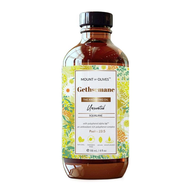 Mount of Olives Gethsemane Anointing Oil (Unscented) With Cosmeceuticals Derived