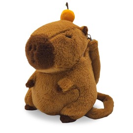 usmikeys Cute Stuffed Animals for Girls, Kawaii Plushies for Boys,Capybara Plush Toys for Kids,Capybara Stuff Plush Backpack capibaras peluches de animales