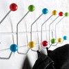 DESIGN DELIGHTS Colour Ball Wardrobe Rail 50 x 15.5 cm