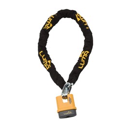 Luma Locks Enduro 48 inches Steel Chain with U-Lock, Heavy Duty Lock for Bike, Bicycle, Motorcycle