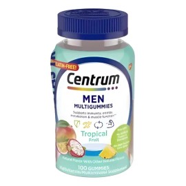 Multivitaminico Centrum Men Hombre Sabor Tropical 100 Gomas