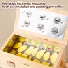 Heat Massage Box - Abdominal Heat Massage Wooden Box |