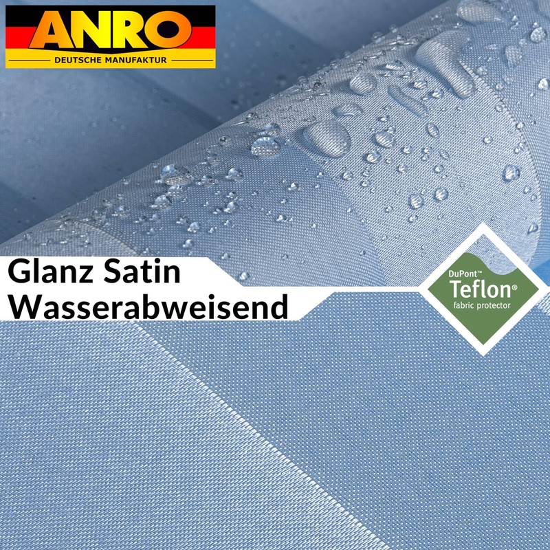 ANRO Shower Curtain Bath Curtain Shower Curtains Washable with Shower