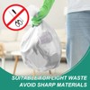 Magesh 4 Gallon Trash Bag Strong, Leakage-Free, Small Garbage Bags