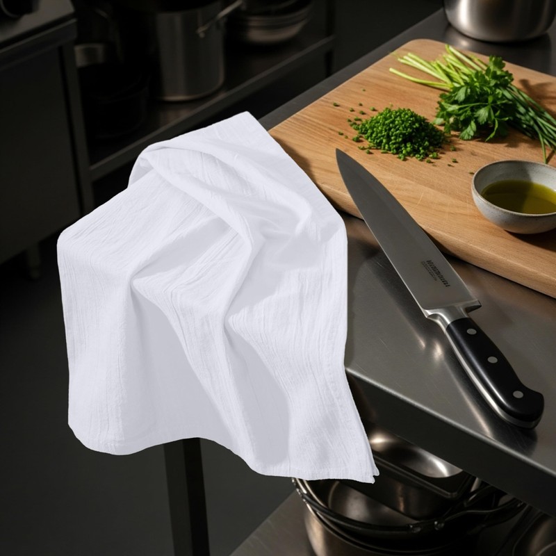 Utopia Kitchen White Flour Sack Towels [12 Pack - 28