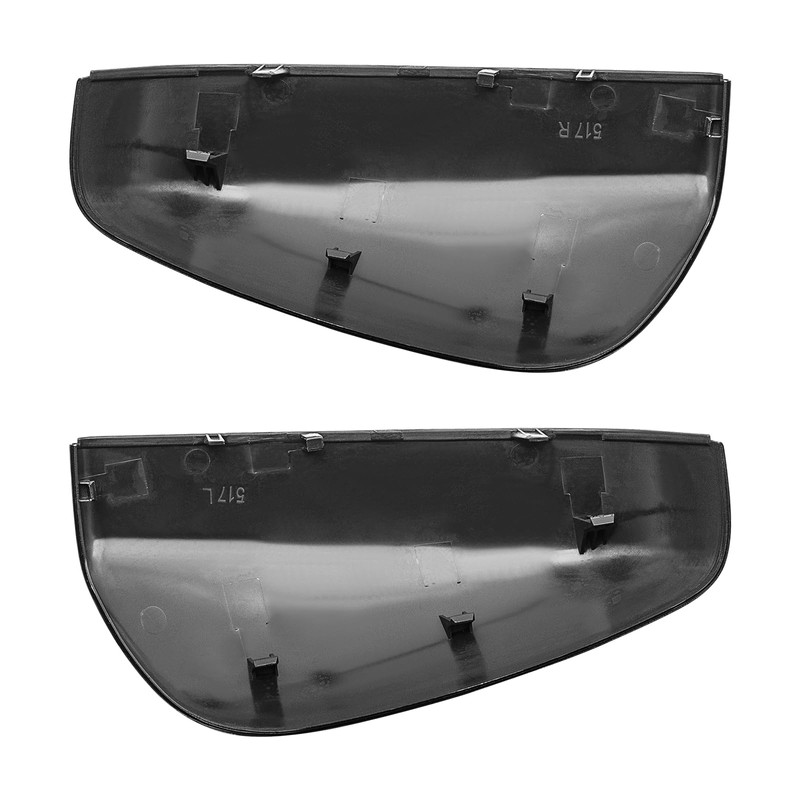 KYYET Gloss Black Side Mirror Cover Cap Fits For 2017
