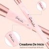START MAKERS Brochas de Maquillaje de Doble Punta, Set de
