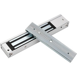 Mag Lock 280KG / 600 LBS of Magnetic Holdings Force Electromagnetic Commercial Lock 12V, LED Indicator When Closed NO/NC Options,for Access Control System