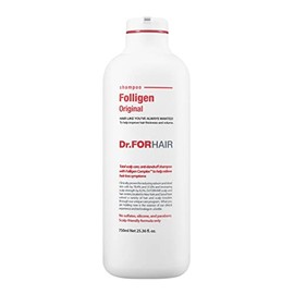 DR.FORHAIR [Dr.FORHAIR] Champú Folligen (750 ml25,36 fl.oz) [SIN parabenos, SIN siliconas, SIN sulfatos]                                              