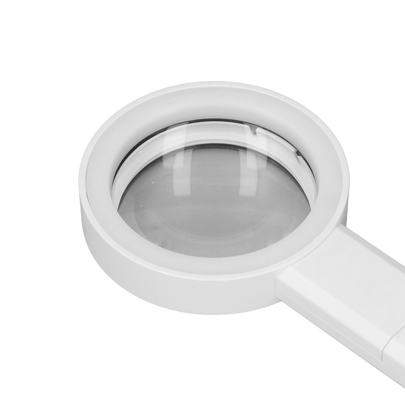 Reading Magnifying Glass 15X Magnification 3 Colors Adjustable LED Illuminated