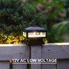 GOODSMANN Landscape Lighting 2PK 12V AC LED Low Voltage Post