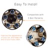 159mm 6.26in Wheel Center Caps | Compatible with 1993-1997 Explorer/Ranger