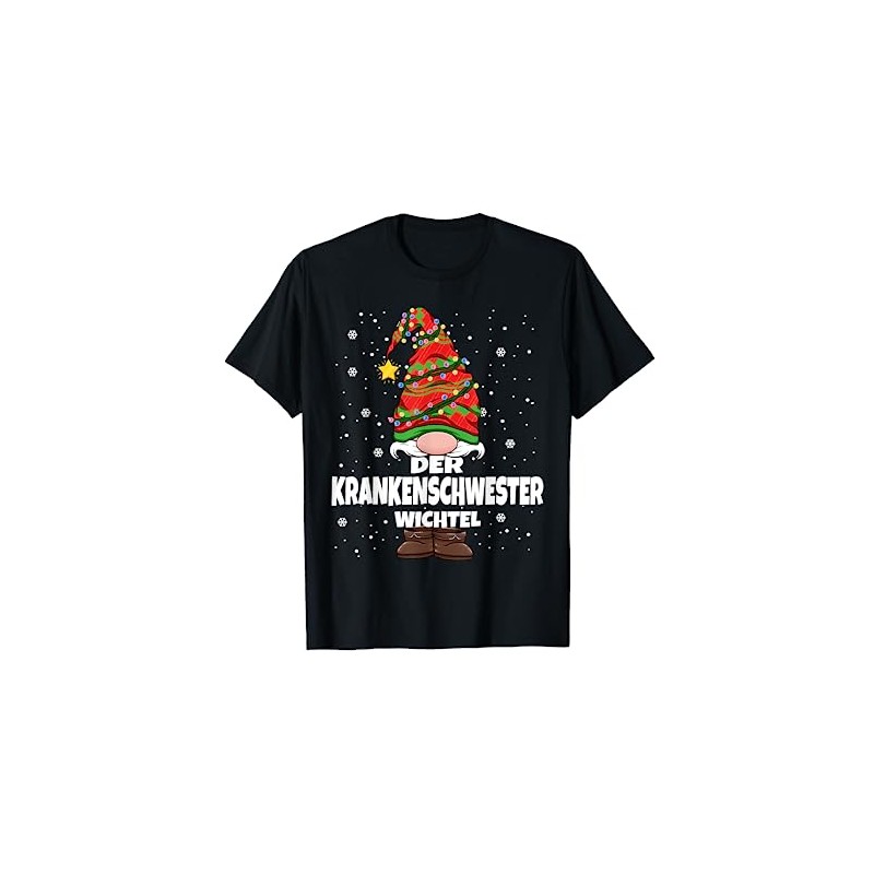 Nurse Gnome Christmas Gnome Design Women's T-Shirt