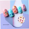 minkissy DIY Boys and Girls Nail Stickers 3 Sheets Sea