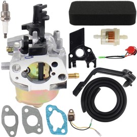GP3300 Carburetor Tune Up Kit Replacement for Generac Power GP1800 GP3250 GP3600 0061040 0057900 5.5hp 6.5hp 196cc 206cc Generator Part Carb Replaces 16100-ZB2-035 0H33750178 0K95520119 0J5343A