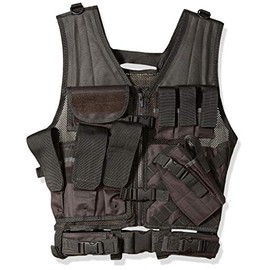 NC Star Tactical Vest, Urban Gray, Large-2X