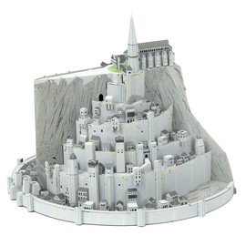 Fascinations ICX239 Metal Earth Metal Kits - Lord of the Rings Minas Tirith Tower of the Guard, Laser Cut 3D Construction Kit, 3D Metal Puzzle, DIY Model Kit, 4 Metal Plates, from 14 Years