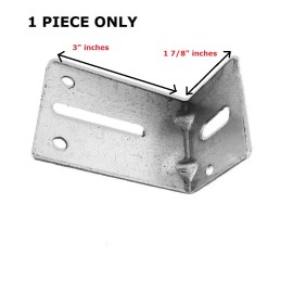 Garage Doors JB-4 Track Jamb Bracket Size #4, 1 7/8" x 3" Vertical Track
