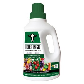 Earth Science – Udder Magic – Nutrient Rich Plant Food Concentrate – Fruit and Bloom Booster – Help Strengthen Roots