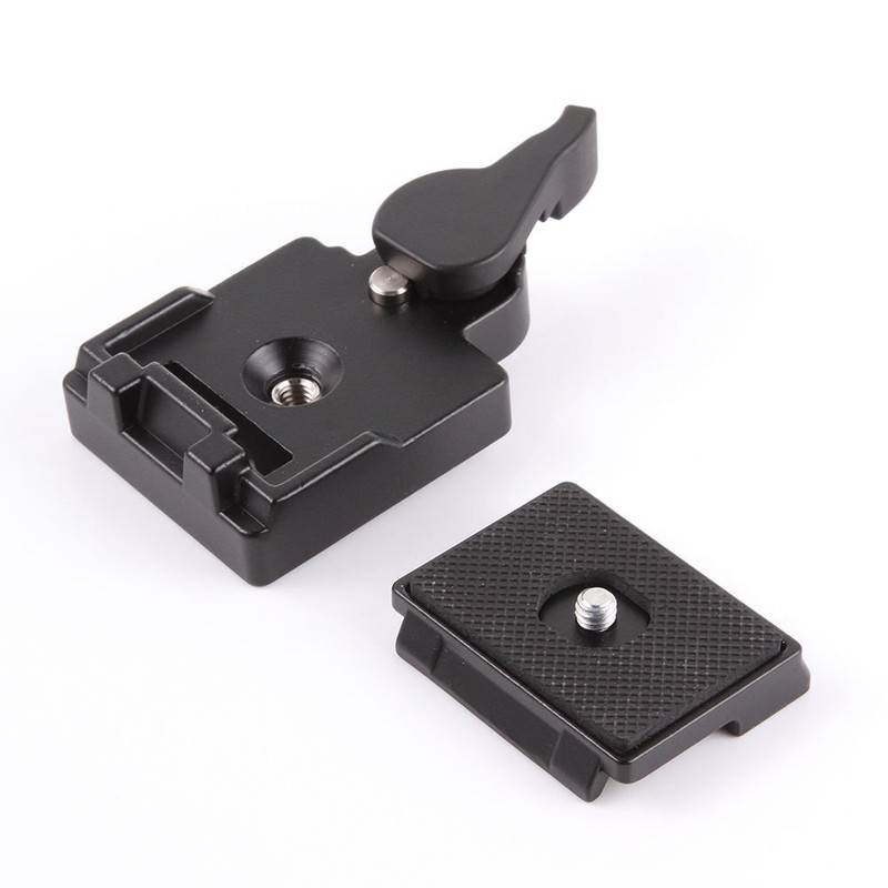 ZCTL Quick Release Plate Clamp Adapter for Manfrotto 200PL-14 323