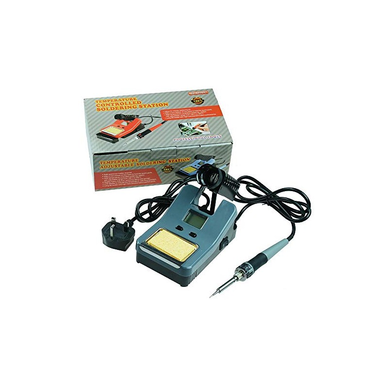 30W Digital Soldering Station with Temperature Control, LED Display, for
