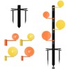 VioraWhite AR500 Steel Dueling Tree Target for .22 Rimfire &