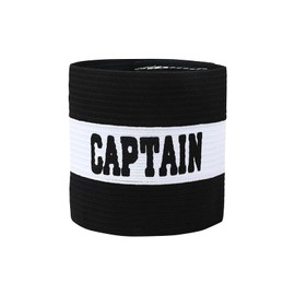 Xetpc Soccer Arm Bands Football Captain’s Armbands Design for Black Multiple Sports Captain Armband for Adults and Youths
