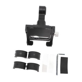 Bike Phone Mount Aluminum Alloy Adjustable Anti Slip Cycling Handlebar Mounted Cell Phone Holder for 60 to 100mm Smartphones