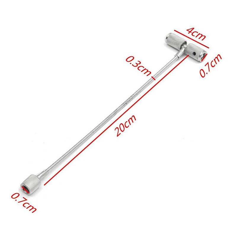 Xriziray 4PCS Valve Stem Installation Fishing Tire Repair Tools 8''