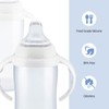 4/6 Packs Replacement Silicone Spout Compatible with NUK Learner Cup