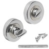 Decoranddecor Round Turn and Release Set for Bathroom Lock 54mm