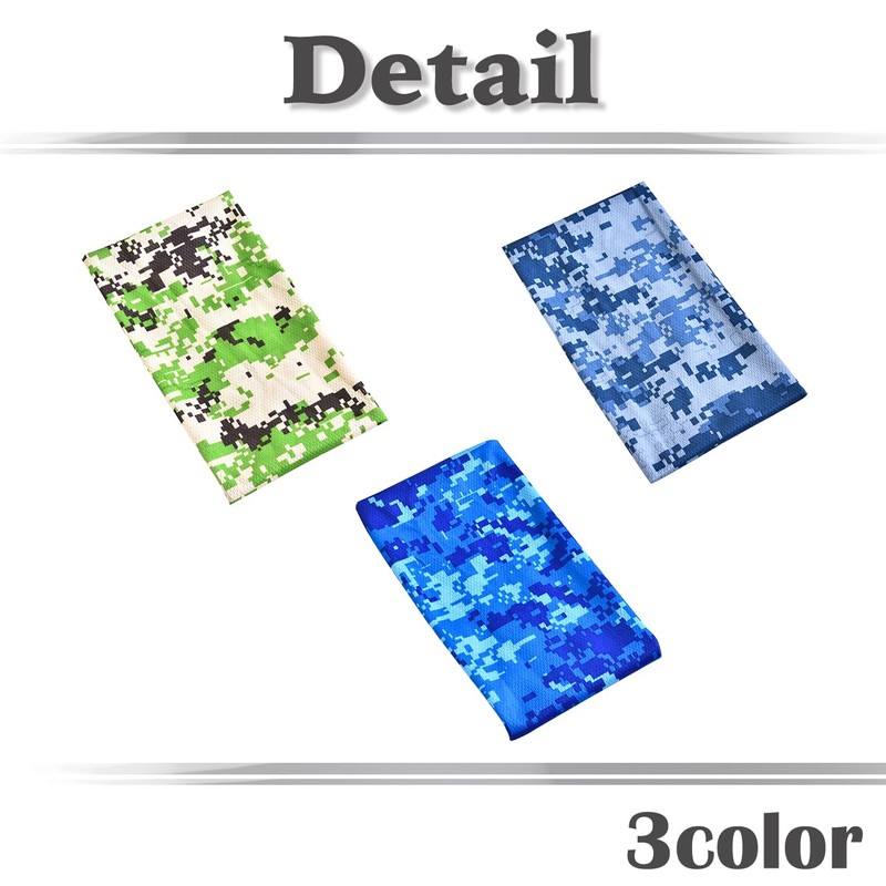White Fang TR001 Men's Towel, Cooling Sensation, Breathable, Quick Drying,