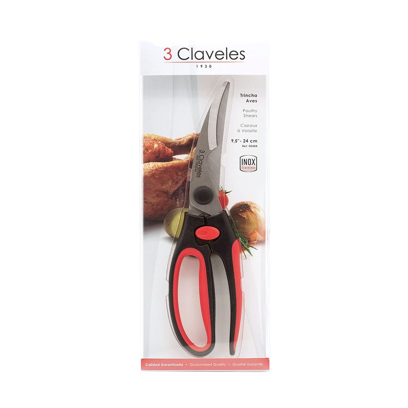 3 Claveles 00444 – Scissors TRINCHA Birds, 24 cm