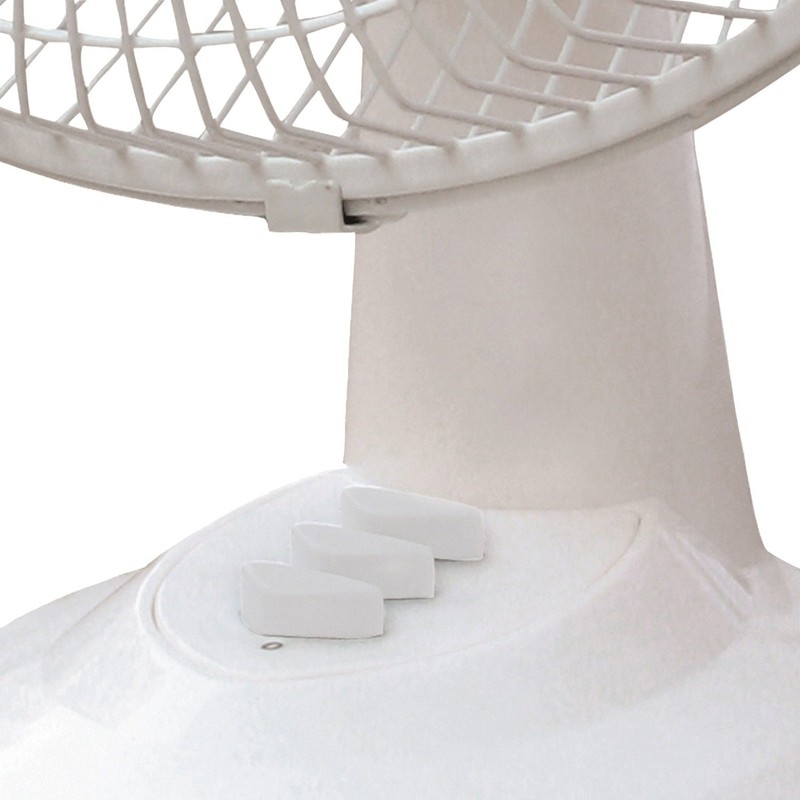 Brentwood Kool Zone F9DW 9" Oscillating Desk Fan, One Size,
