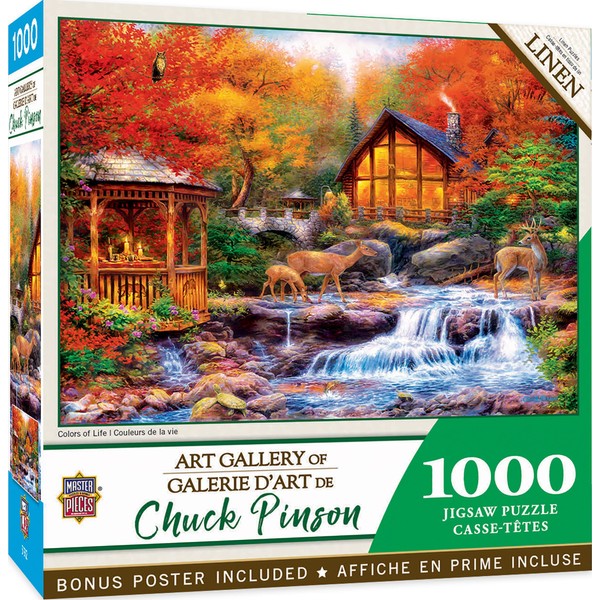 MasterPieces 1000 Piece Jigsaw Puzzle for Adults, Family, Or Kids - Colors of Life - 19.25"x26.75"