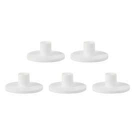 PATIKIL Rubber Golf Tee, 5 Pack 1.5 Inch Golf Practice Tees Training Driving Range Tee Stable Golf Ball Holder for Outdoor Indoor Hitting Mat Golf Mat, White