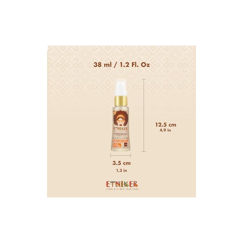 ETNIKER Aceite Natural Nutrición, Reparación y Protección Sin Sal 1.2
