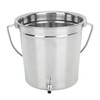 Enema Bucket Kit Stainless Steel Reusable Home Colon Cleansing Bucket